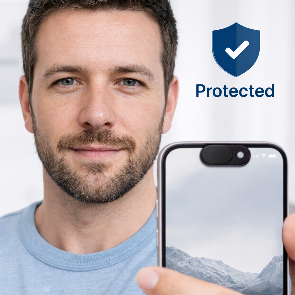 CamBlock Slide – Instantly Block Front Camera Access on Phones & Laptops