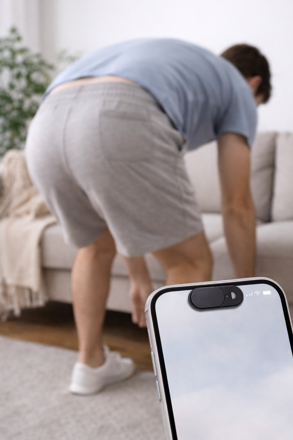 CamBlock Slide – Instantly Block Front Camera Access on Phones & Laptops